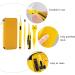 FRCOLOR Kids Ear Wax Pick Set - Cartoon Luminous Earwax Picker & Nose Clip for Safe Removal - Yellow 15.2x6.7cm - Buy Online on SooperMarket.com