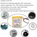 Buy EVASEN 4-Pack 6V 2200mAh Replacement Battery A98L-0031-0011 with Brown Plug - International Shipping Available - Buy Online on SooperMarket.com