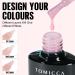 TOMICCA 4PCS Jelly Nude Pink White Gel Nail Polish Set - Sheer Clear Crystal Translucent French Manicure DIY Home Kit 8ML - Buy Online on SooperMarket.com