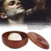 Premium Wooden Shaving Bowl & Soap Set | Wood Shaving Brush & Foam Cup for Professional Grooming - Buy Online on SooperMarket.com