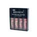 4 pieces waterproof durable matt liquid lip gloss lipstick non-stick waterproof liquid lipstick waterproof durable lipstick matt non-stick cup lipstick make-up lovers 1 piece (1 Pack) # 01
