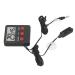 Mini-Digital thermometer hygrometer with 2 probes internal temperature and air humidity meter for incubator-reptile-plant terrarium