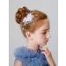 IYOU Princess Wedding Hair Combs White Flower Headpiece Pearl Bridal First Communion Hair Accessories for Girls - Buy Online on SooperMarket.com
