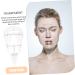 Healeved 1pc Measure Tool Eyebrow Template Shaping Tool Eyebrow Stencil Positioning The Brush Make up - Buy Online on SooperMarket.com