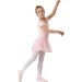 DanSwan Ballet Pink Long Sleeve Leotard Tutu Dress for Toddler Girls 4-5T - Buy Online on SooperMarket.com