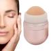 Portable Oil Absorbing Volcanic Face Roller - Reusable Mini Makeup Tool for Oily Skin (Pale Pink) | Best Facial Roller for Oil Control - Buy Online on SooperMarket.com