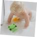 Buy Mikinona Children's Animal-Shaped Bath Sponge | Soft Green Shower Sponges for Kids | Perfect for Bathing & Fun - Buy Online on SooperMarket.com