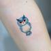 Oottati Waterproof 12 Sheets Summer Watercolor Temporary Tattoo Stickers - Animal, Flowers, Leaves Designs - Buy Online on SooperMarket.com