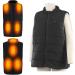 HEEPDD Electric Heated Vest - 2 Control Buttons 8 Heat Zones USB Heating Vest for Home (XL) | Shop Internationally - Buy Online on SooperMarket.com