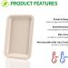 Bloomoon 50 Pack 14 Inch Heavy-Duty Disposable Food Trays - Compostable Paper Platter Plates for Crawfish, Lobster, Crab, BBQ - Extra Large Serving at Party - Buy Online on SooperMarket.com