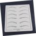 NOLITOY 6 Pcs Eyebrow Practice Skin Eyebrow Microblading Skin Eye Brow Practice Skin - Buy Online on SooperMarket.com