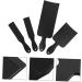 FOMIYES 2 Sets Hair Coloring Board Hair Dying Board Hair Highlighting Board Hair Dye Tint Brush Double Hair Dye Bowl Hair Dye Brush Kit Diy Hair Dyeing Board Facial Mask Brighten Plastic - Buy Online on SooperMarket.com