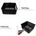 Toddmomy 2 Pcs Square Baking Basket Air Fryer Mesh Basket Wire Mesh Fry Basket Chip Frying Metal Baskets Fried Food Basket Air Fry Basket Snack Basket Electric Storage Basket Carbon Steel 38X22.8CMx2pcs Blackx2pcs - Buy Online on SooperMarket.com