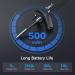 Ngsod Bluetooth Headset- Wireless Headset with Microphone | 90 Days Standby, 110 Hours Talktime | Bluetooth Earpiece for Cell Phone, Tablet, Laptop | Headphones for Trucker, Driver, Business - Buy Online on SooperMarket.com