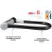 Kryptonite Kryptolok Mini-7 12.7mm U-Lock Bicycle Lock - Black - Buy Online on SooperMarket.com