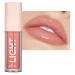 Lip Gloss Hydrating Tinted Lipgloss Watery Mirror-Like Liquid Lipstick Lightweight High Pigmented Moisturized Plumping Lip Gloss Long Lasting Soft High-Glossy Lip Stain (806)