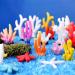 Movoja 2 Pieces Aquarium Decoration Corals - Fresh & Saltwater Decor - Vibrant 5 Red Coral for Aquaristics - Buy Online on SooperMarket.com