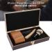 Premium Shaving Head Razor Set - Manual Razor Beard Brush & Wooden Gift Box | Perfect Gift for Men - Buy Online on SooperMarket.com