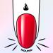 Hard Candy Press On Nails Fire Red | Short Round Fake Nails Gel-Like Shine | 30 Nail Kit with Glue & Reusable Case | Pack of 24 - Buy Online on SooperMarket.com