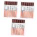POPETPOP 3 Sets Nail Grinding Head Nail Polish Tools Nail Polish Accessories Nail Bits Nail Drill Heads Nail File Bits Nail Art Equipment Electrical Tools Nail Drill Bits Acrylic Gel 6.5x5.5cmx3pcs Pinkx3pcs