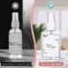 24 Pcs HULISEN Travel Spray Bottles 2oz - Fine Mist, Leak-proof, Refillable - Ideal for Baby Showers - Buy Online on SooperMarket.com