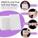 MORGLES Gel Nail Remover Kit - 10 Nail Clips, 300 Cotton Pads, Files, Shiner, Cuticle Pusher, Brush - Purple - Buy Online on SooperMarket.com