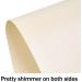 100 Sheets Cream Shimmer Cardstock 8.5x11 - 80lb Metallic Paper for Invitations, Certificates, Crafts - Goefun Card Stock Printer Paper - Buy Online on SooperMarket.com
