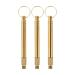 Healeved 3pcs Yellow Comfortable Supplies Cleaning Spoons Earwax Picking Reusable Attached Cleansing Pick: Clean Useful Remover Picks Tools Curette Removal Spoon Keychain Pickers