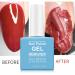 Quick Gel Nail Polish Remover Set | Shape N Buff & Cuticle Pusher | Effortless 2-5 Min Removal | Colorful Nail Care Essentials - Buy Online on SooperMarket.com