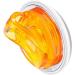 Golf Hat Clip with Detachable Magnetic Ball Marker - Orange | 5 Color Options | Golf Accessory - Buy Online on SooperMarket.com