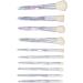 Powder Brush 10 Pieces Ergonomic Professional Makeup Brush Set Soft Skin-Friendly for Party and Daily Life - Buy Online on SooperMarket.com