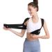 Orthodontic Back Support Belt | Lumbar Support for Men & Women | Size M | Hump Relief | Black - Buy Online on SooperMarket.com