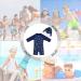 Upandfast Baby Zipper Swimwear UPF 50+ Sun Protection Navy Shark 6-9 Months - Buy Online on SooperMarket.com