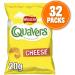 Walkers Quavers Cheese Snacks Crisps 32x20g (Wholesale Box) - Buy Online on SooperMarket.com
