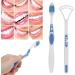 Complete Oral Care Set: Tongue Scraper Toothbrush Dental Silk for Adults & Kids | Effective Mouth Cleaner & Healthy Dental Hygiene - Buy Online on SooperMarket.com