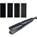 4 in 1 Hair Crimper & Flat Iron - Ceramic Hair Straightener Curling Iron & Waver - Interchangeable 1.5 Inch Plates for Perfect Styling - Buy Online on SooperMarket.com