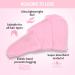 Nykaa Naturals Microfiber Hair Towel Wrap - Lightweight & Absorbent Gentle on Hair Prevents Frizz - Pink - 1 pc | Ideal for All Hair Types - Buy Online on SooperMarket.com