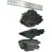 3pc Natural Crystal Stone Black Kyanite for Home Decoration Room Decoration Stone Mineral Specimen - Buy Online on SooperMarket.com