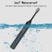 ELEWealth Sonic Electric Toothbrush - 18 Gear, 6 Modes, 2-Minute Timer, IPX7 Waterproof, USB Charging - Black - Buy Online on SooperMarket.com