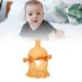 Wrist Hand Teether with 3 Realistic Pacifiers - Silicone Baby Teether for Safe Gum Relief (Brown) - Buy Online on SooperMarket.com