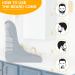 Beard Trimmer Catcher JT JUSTIME Beard Shaving Apron Bib Moustache Grooming Kit with Shaping Tool for Men's Trimming Hair Cutting Cape - Buy Online on SooperMarket.com