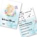 Babyarty games rate times cards (25 cards German motif "B r") - Babyshower Council game girls and young - baby oracle decoration (A6 (10.5 x 14.8 cm)) Bear A6 (10.5 x 14 8 cm)