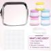 INSFIT 20g Silicone Cosmetic Containers | 5PCS BPA Free Leakproof Jars for Makeup Samples | Travel Size Cream Jars with Labels and Spatulas - Buy Online on SooperMarket.com