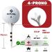 SAPLIZE Plastic Golf Tees Pack of 50 - Reducing Friction & Side Spin - 2-3/4 inch 4 Prong Tees - Buy Online on SooperMarket.com
