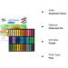 Mont Marte Soft Pastels in Tin Box Signature 48pc - Vibrant Assorted Colors for Art, Craft, Coloring, Sketching - Great Blending, Storage Case Included - Buy Online on SooperMarket.com