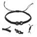 FRCOLOR 4pcs Black and White Heart Bracelet Women Bracelet Simple Bracelet Womens Jewelry Bracelet Matching Men s Bracelets Rope Bracelets Miss Black Rope The Letter Is Acrylic Manual 6X6X0.5CMx3pcs Black Cx3pcs - Buy Online on SooperMarket.com