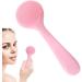 Bexdug Face Scrubber - Soft Silicone Facial Cleansing Brush - Manual Facial Cleansing Brush Skin Friendly Waterproof Face Cleaning Scrubber Pink - Buy Online on SooperMarket.com
