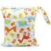 Baby Diaper Bag Wet Dry Bag Baby Nappy Organizer Bag Waterproof Zipper Bag Washable Reusable Baby Cloth Wet Bag (Color 3 L) Color 3 L