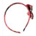 Mytoptrendz Thin Alice Band Headband Red Tartan Hairband With Small Little Cute Bow Girls Hair Accessories - Buy Online on SooperMarket.com