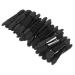 Mikinona Sponge Eyeshadow Brush 50pcs Makeup Sponges Bulk Makeup Eyeshadow Brush Cleaning Brush Lipstick Miss Make up Size 2 Black